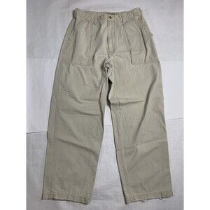 Abercrombie & Fitch Pants Mens 34R Beige Baggy Y2K Skater